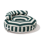 The Canvas Pool Ring - Terry Green Stripe Canvas Pool Ring Business & Pleasure Co. 
