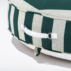 The Canvas Pool Ring - Terry Green Stripe Canvas Pool Ring Business & Pleasure Co. 