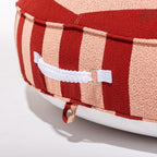 The Canvas Pool Ring - Terry Terracotta Stripe Canvas Pool Ring Business & Pleasure Co. 
