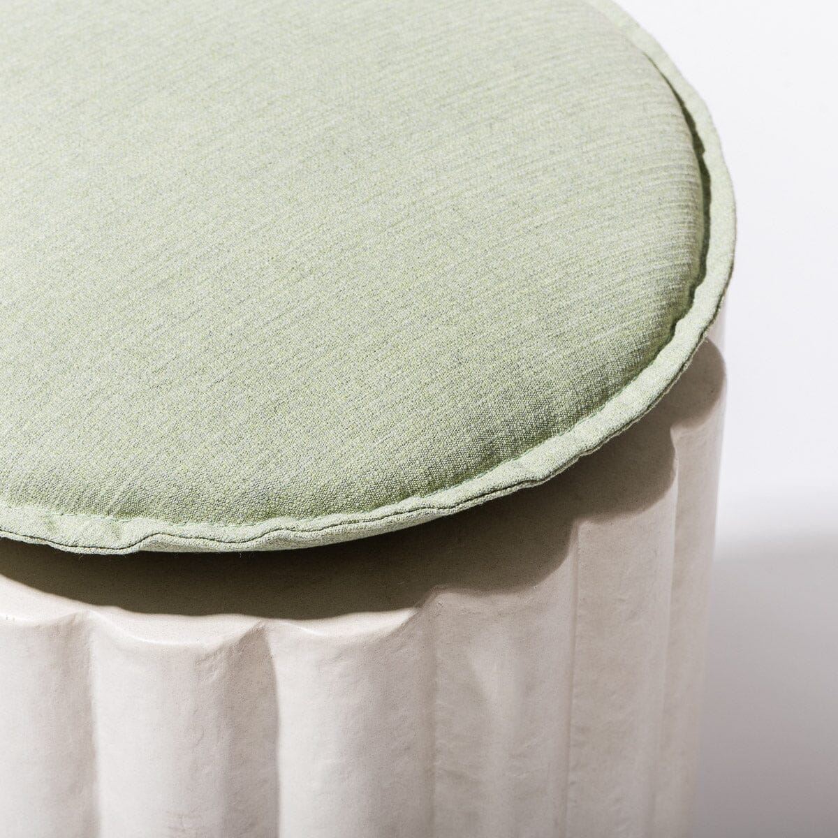 The Daisy Stool Cushion - Jade Green Daisy Stool Cushion Business & Pleasure Co. 