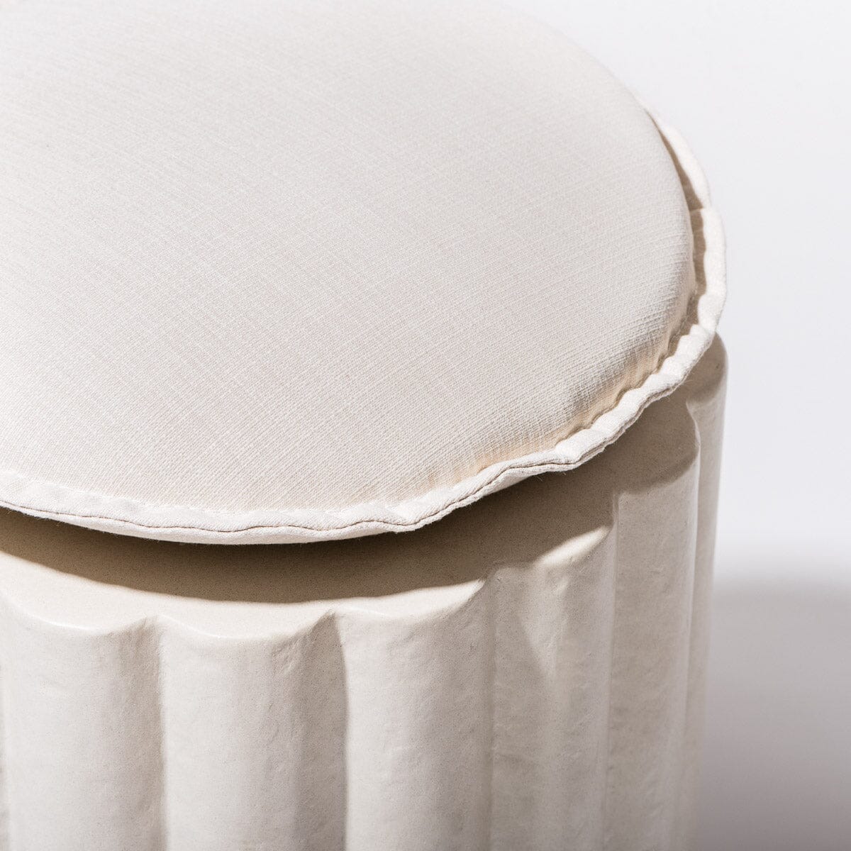 The Daisy Stool Cushion - Sandstone Daisy Stool Cushion Business & Pleasure Co. 