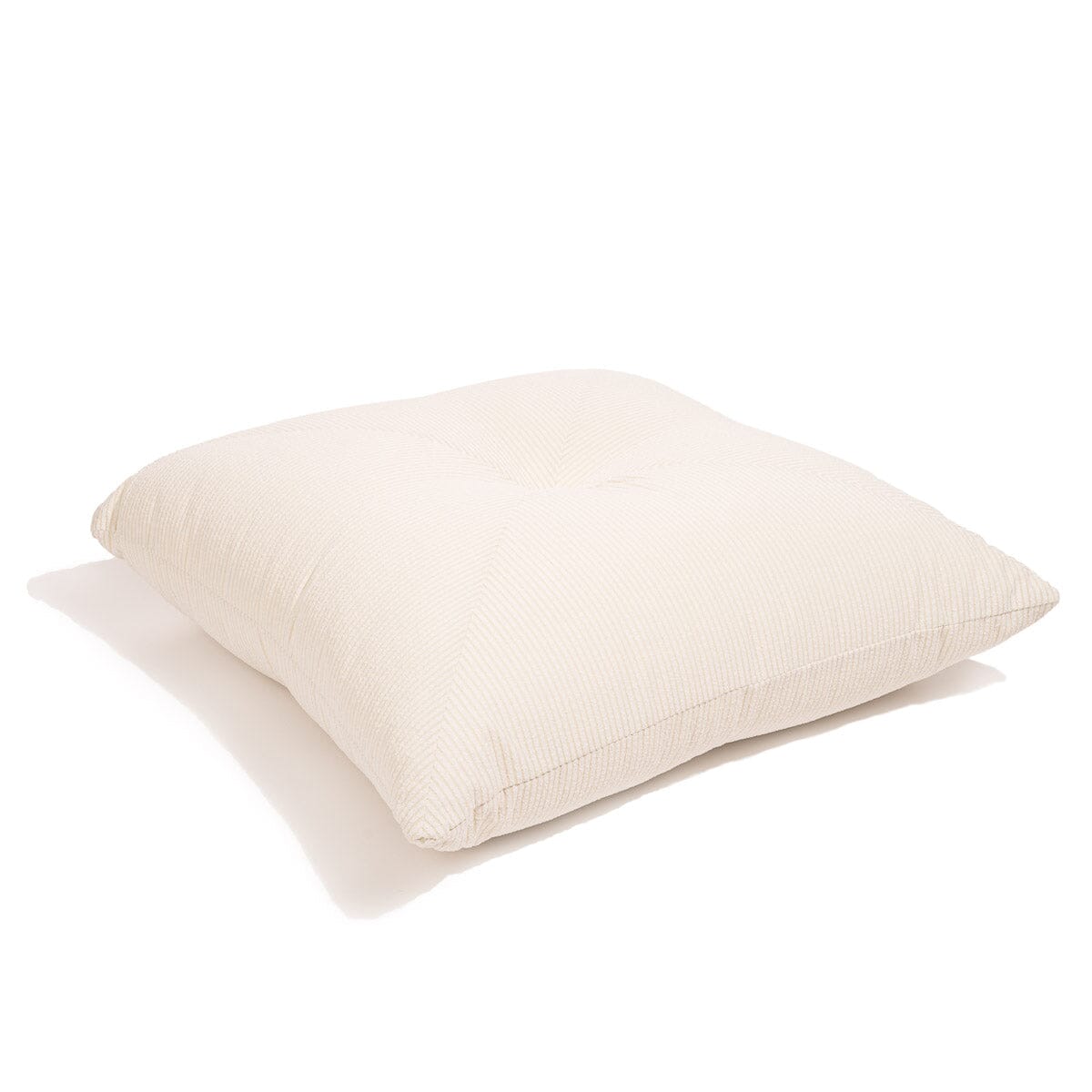 The Floor Pillow - Corduroy Antique White Floor Pillow Business & Pleasure Co 