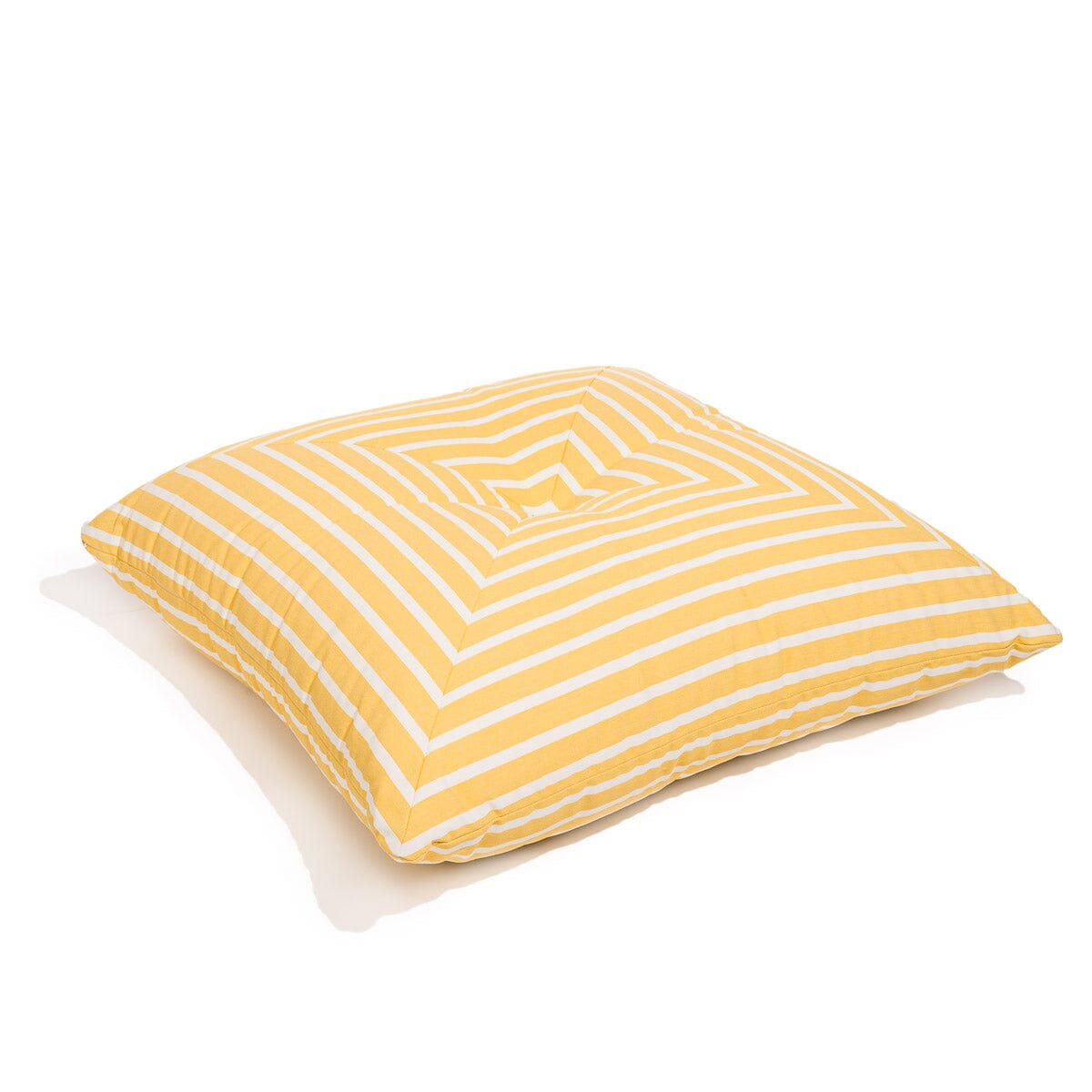 The Floor Pillow - Monaco Mimosa Stripe Floor Pillow Business & Pleasure Co 