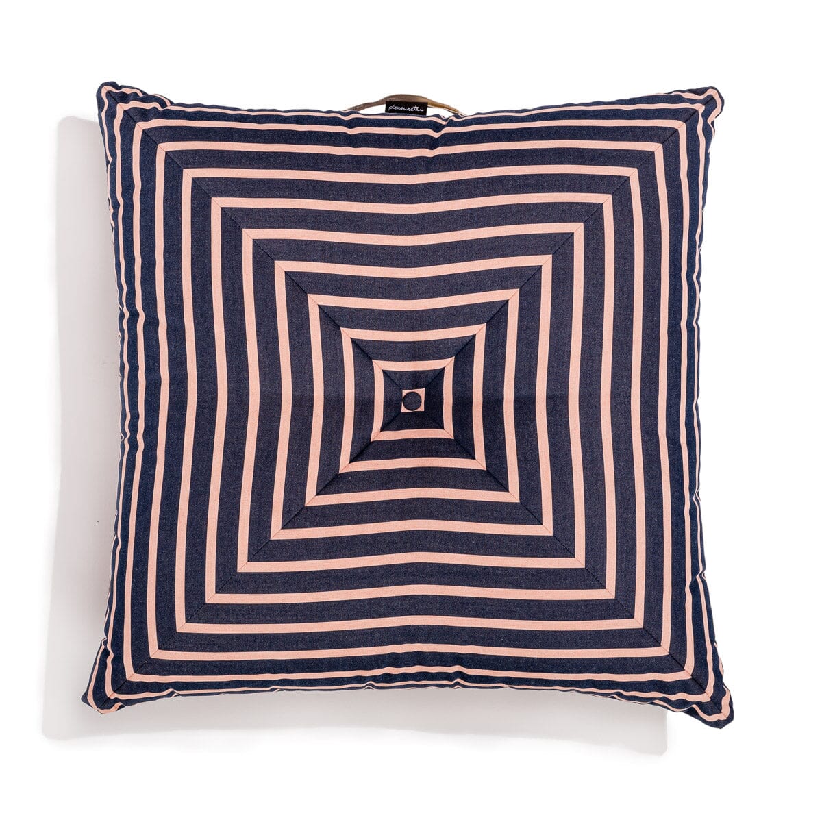 Navy floor pillow best sale