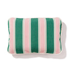 The Inflatable Beach Pillow - Bistro Green Stripe Inflatable Beach Pillow Business & Pleasure Co. 