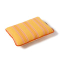 The Inflatable Beach Pillow in Bistro Papaya Stripe by Business & Pleasure Co.