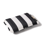 The Inflatable Beach Pillow in Crew Vintage Black Stripe by Business & Pleasure Co.
