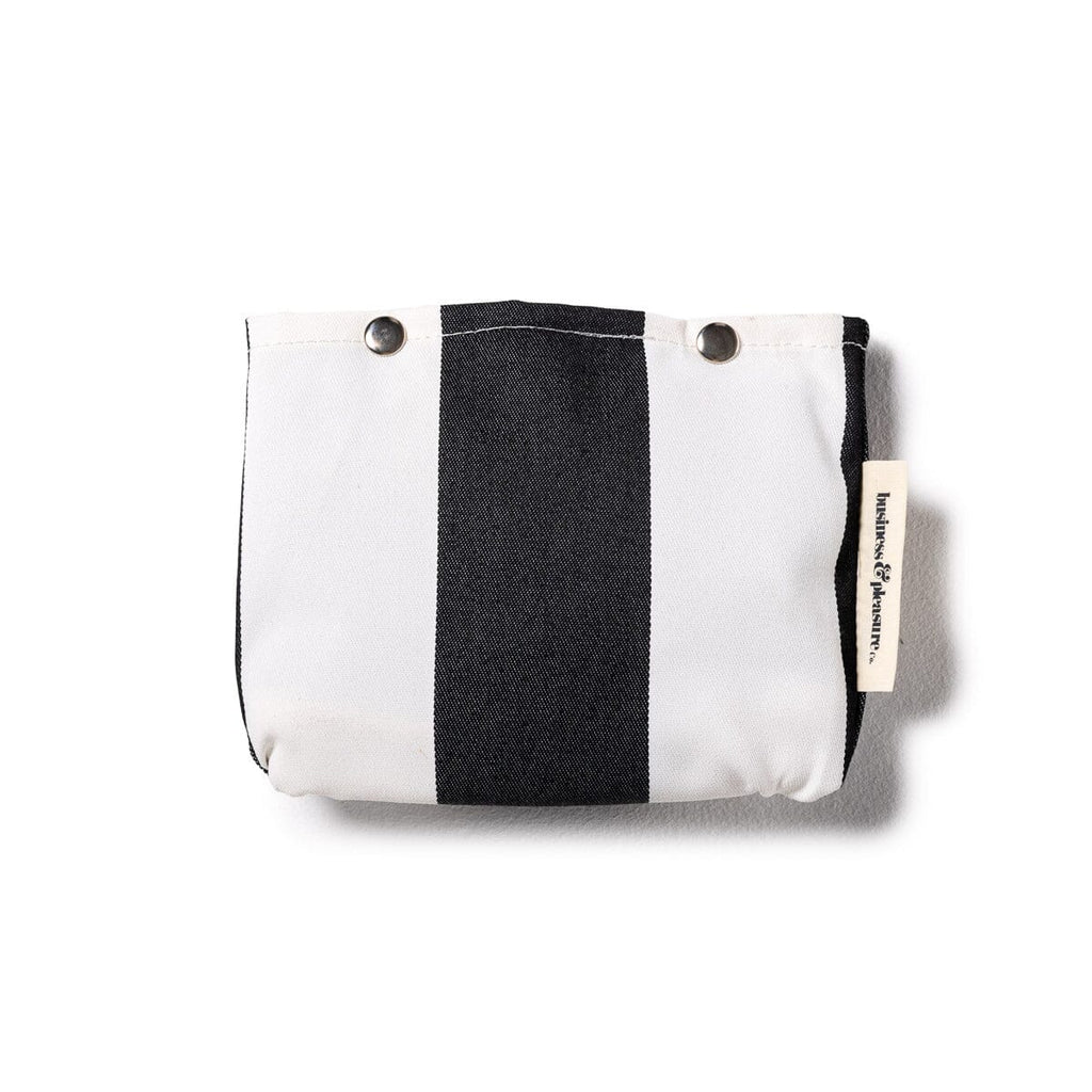 The Inflatable Beach Pillow in Crew Vintage Black Stripe by Business & Pleasure Co.