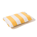The Inflatable Beach Pillow - Crew Mimosa Yellow Stripe by Business & Pleasure Co.