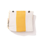 The Inflatable Beach Pillow - Crew Mimosa Yellow Stripe by Business & Pleasure Co.