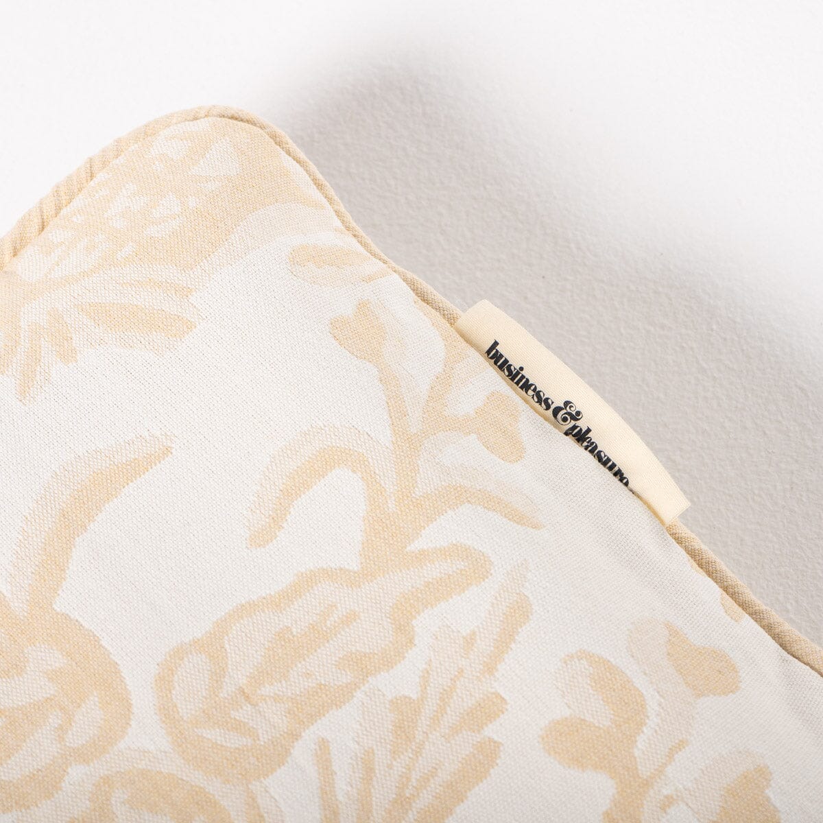 The Inflatable Beach Pillow in Hanalei Bay Natural Jacquard by Business & Pleasure Co.