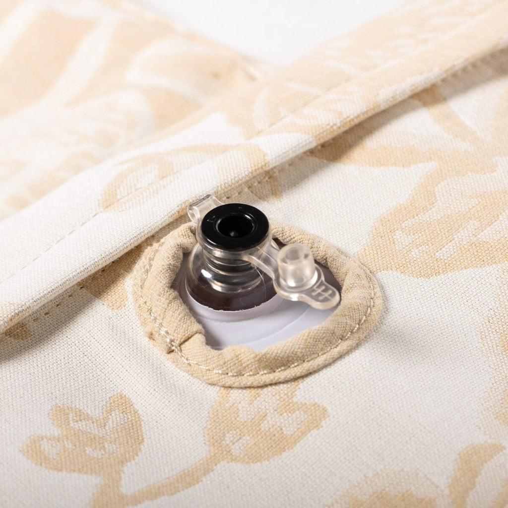 The Inflatable Beach Pillow in Hanalei Bay Natural Jacquard by Business & Pleasure Co.