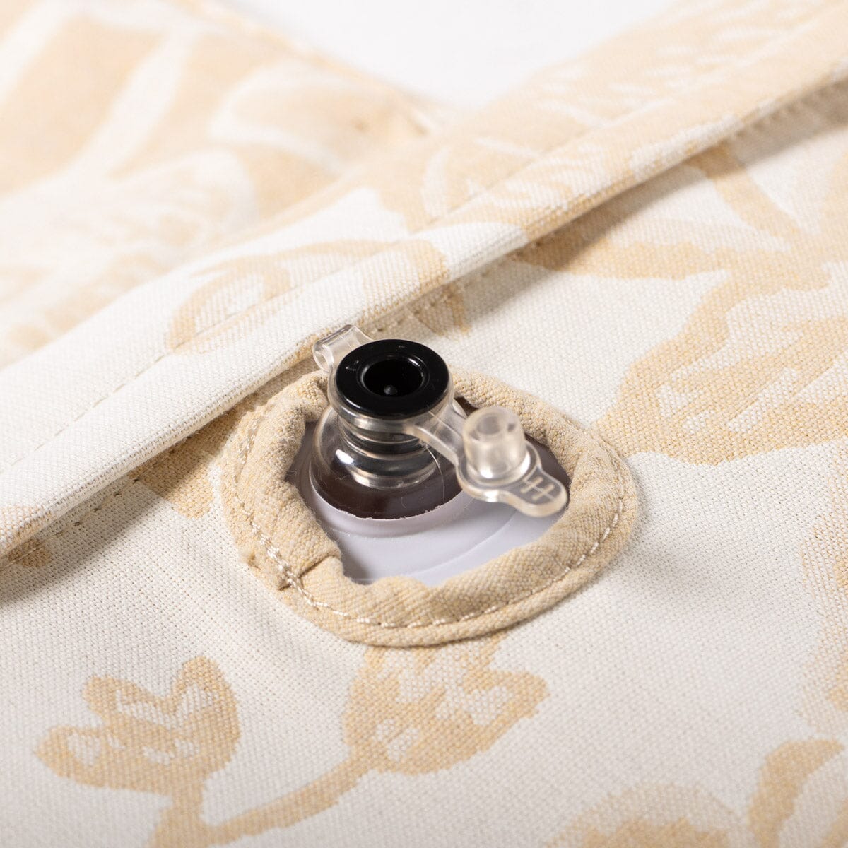 The Inflatable Beach Pillow in Hanalei Bay Natural Jacquard by Business & Pleasure Co.