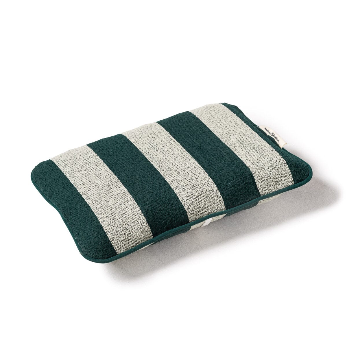 The Inflatable Beach Pillow Business & Pleasure Co. Terry Green Stripe 