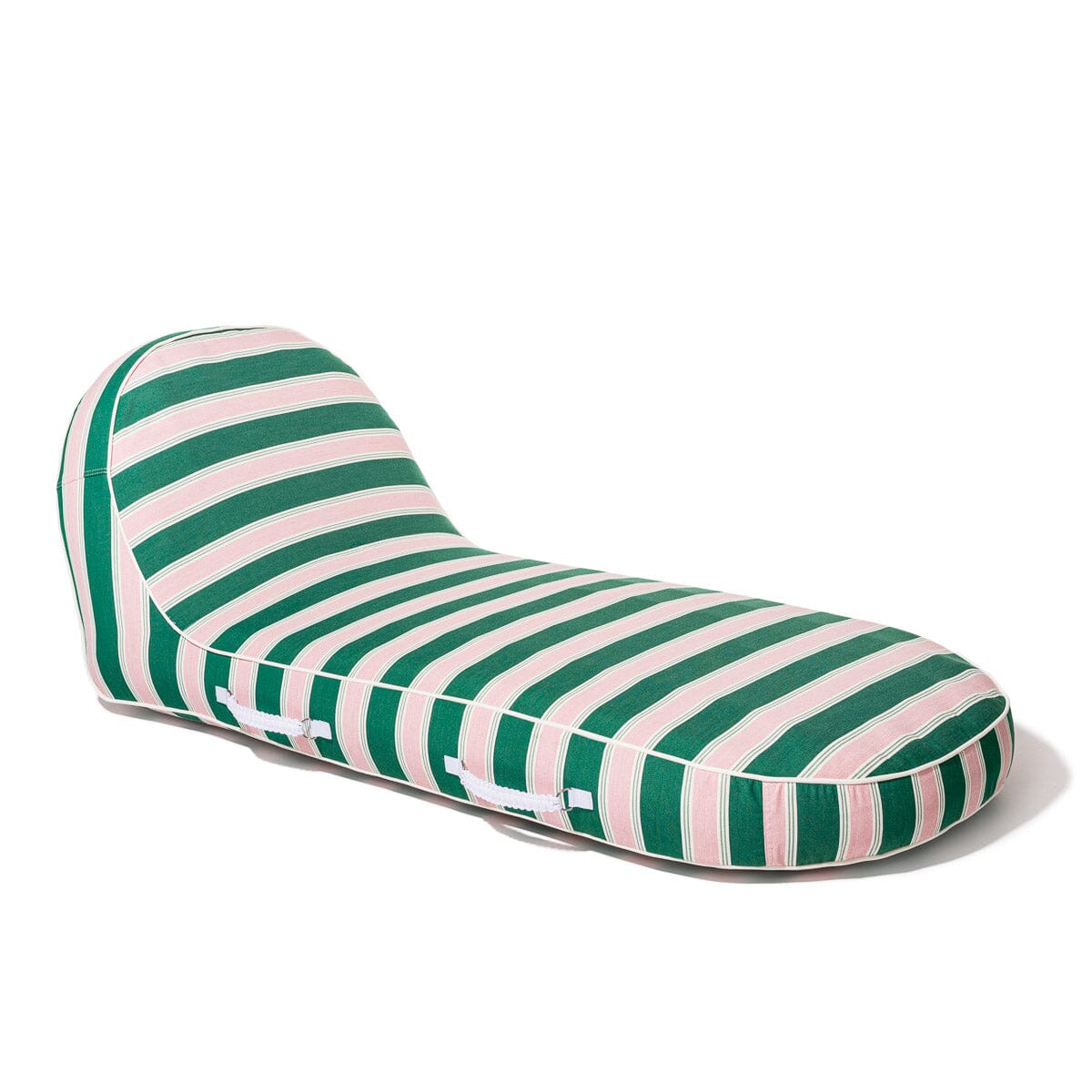 The Pool Lounger - Bistro Green Stripe Pool Lounger Business & Pleasure Co. 