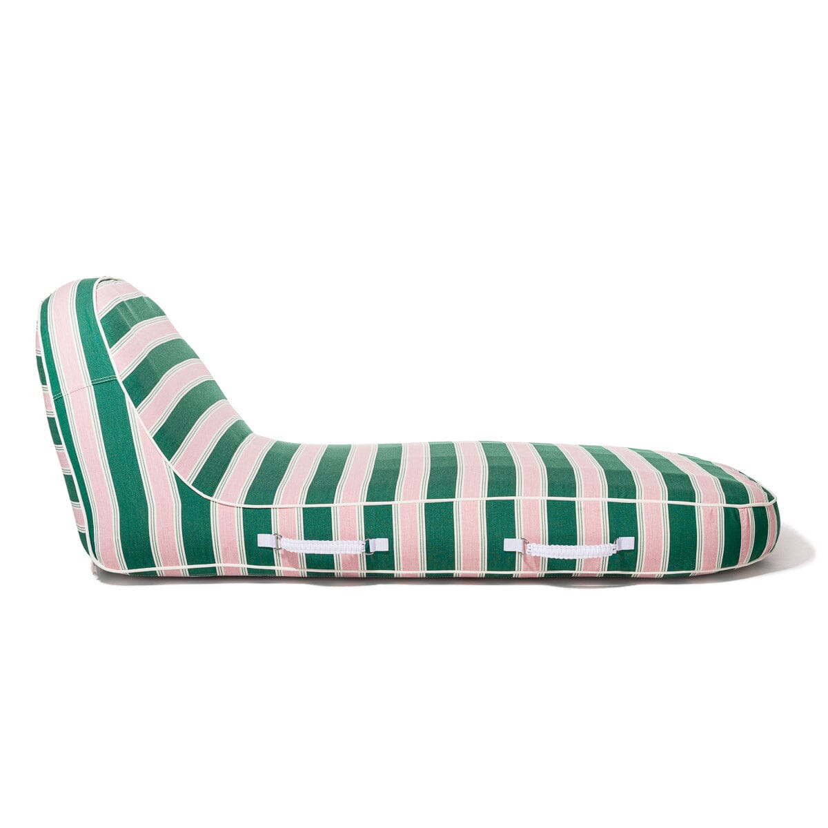 The Pool Lounger - Bistro Green Stripe Pool Lounger Business & Pleasure Co. 