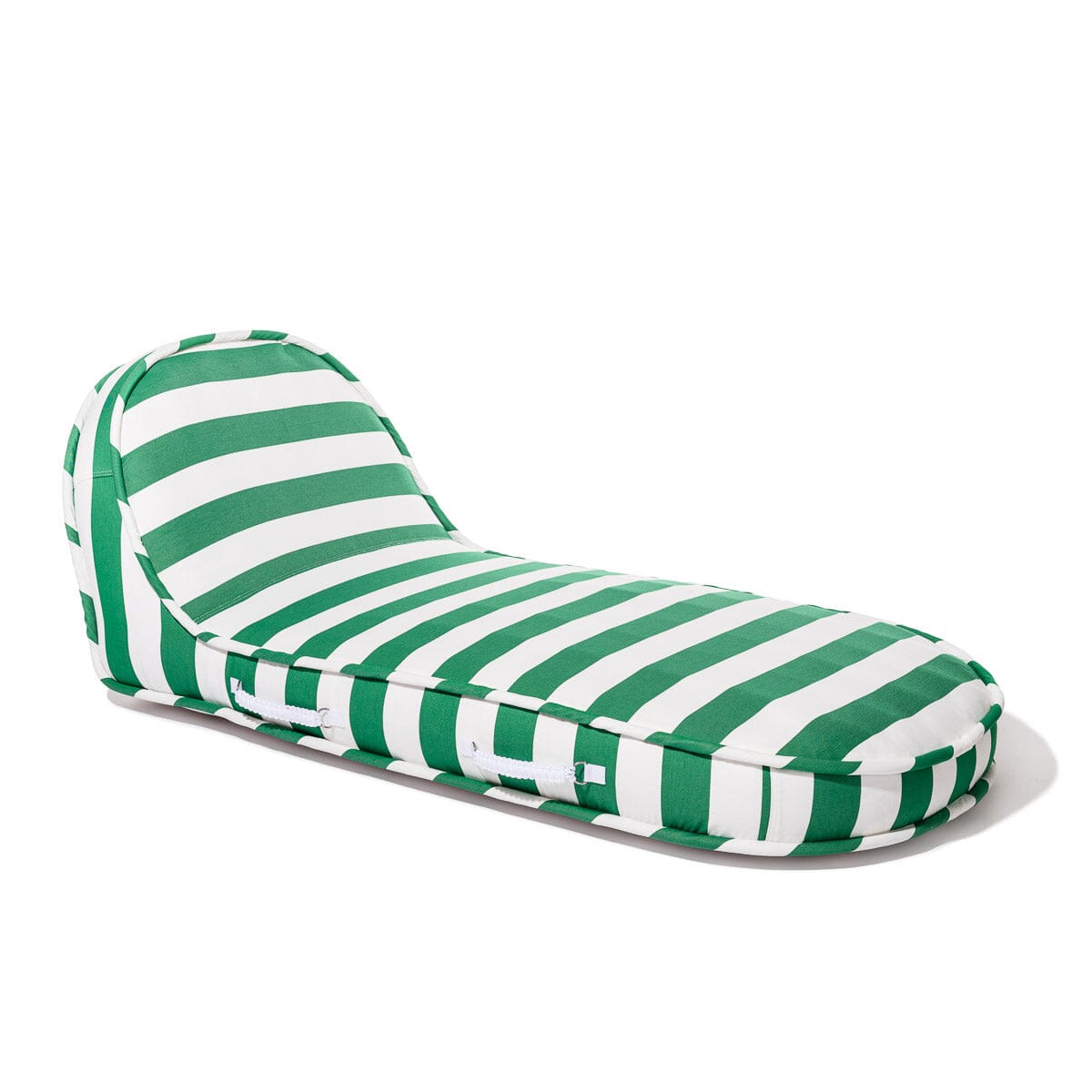 The Pool Lounger - Crew Canyon Green Stripe Pool Lounger Business & Pleasure Co. 