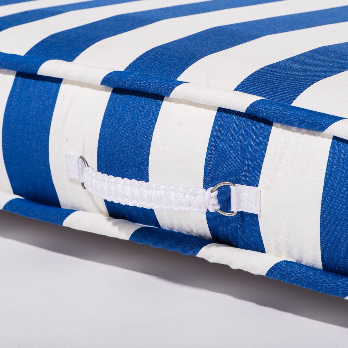 The Pool Lounger - Crew Mediterranean Blue Stripe Pool Lounger Business & Pleasure Co. 