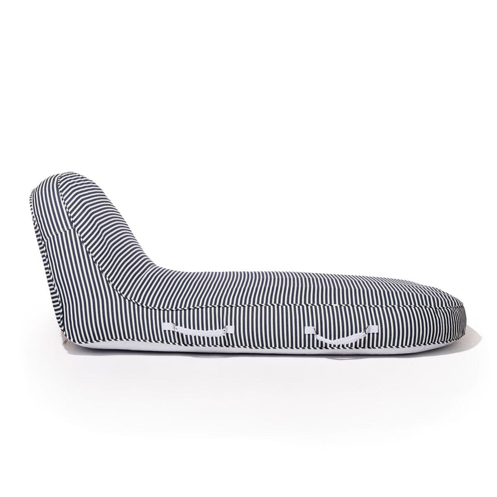 The Pool Lounger - Lauren's Navy Stripe Pool Lounger Business & Pleasure Co. 