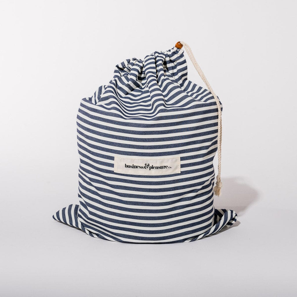 The Pool Lounger - Lauren's Navy Stripe Pool Lounger Business & Pleasure Co. 