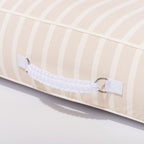 The Pool Lounger - Monaco Natural Stripe Pool Lounger Business & Pleasure Co 