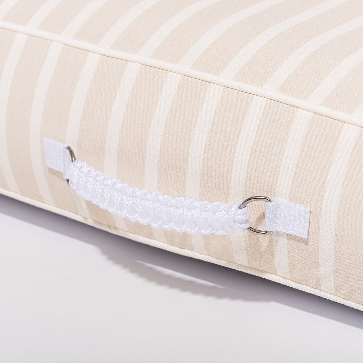 The Pool Lounger - Monaco Natural Stripe Pool Lounger Business & Pleasure Co 