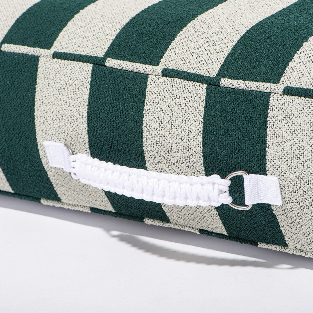 The Pool Lounger - Terry Green Stripe Pool Lounger Business & Pleasure Co. 