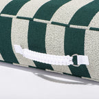 The Pool Lounger - Terry Green Stripe Pool Lounger Business & Pleasure Co. 