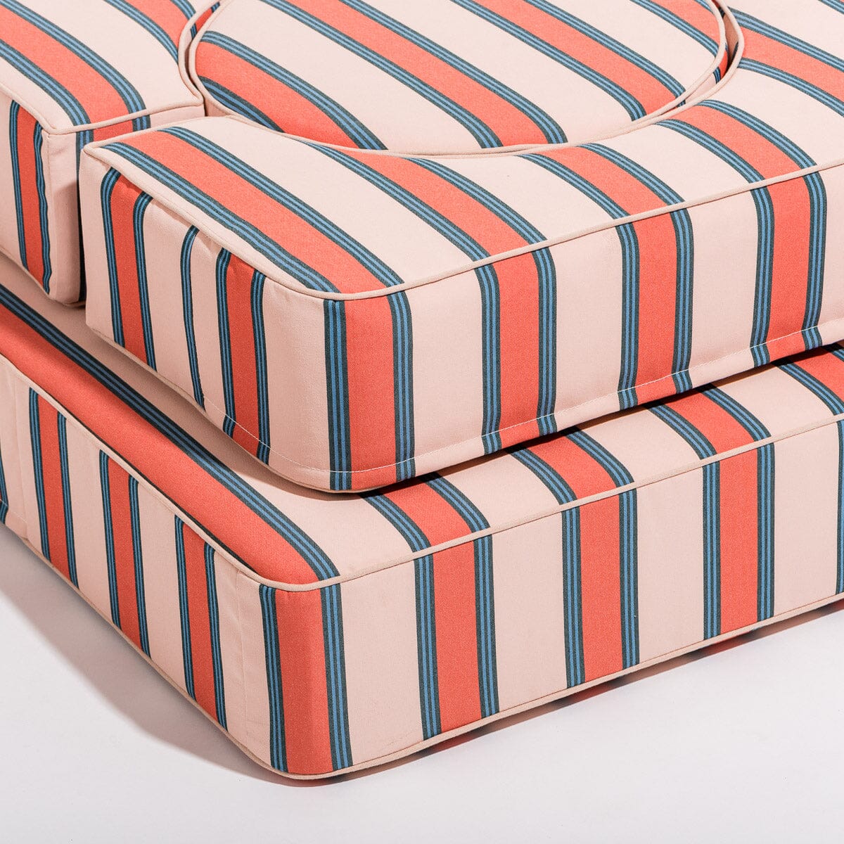 The Modular Pillow Stack - Bistro Dusty Pink Stripe Modular Pillow Stack Business & Pleasure Co 