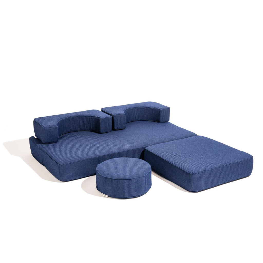 The Modular Pillow Stack - Corduroy Navy Modular Pillow Stack Business & Pleasure Co 