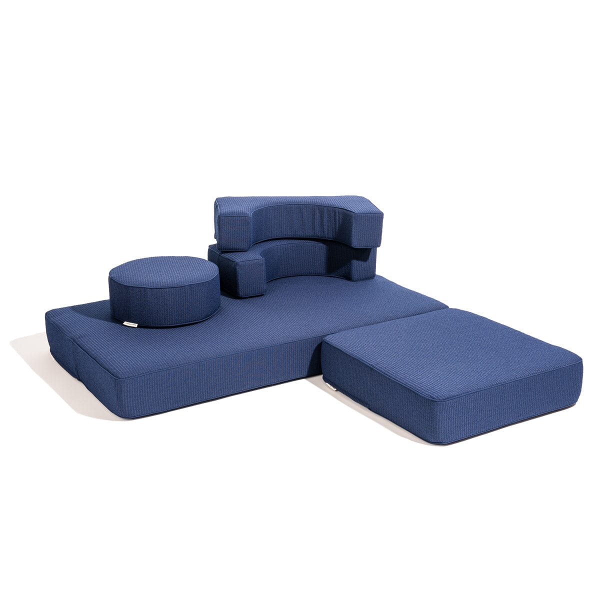 The Modular Pillow Stack - Corduroy Navy Modular Pillow Stack Business & Pleasure Co 