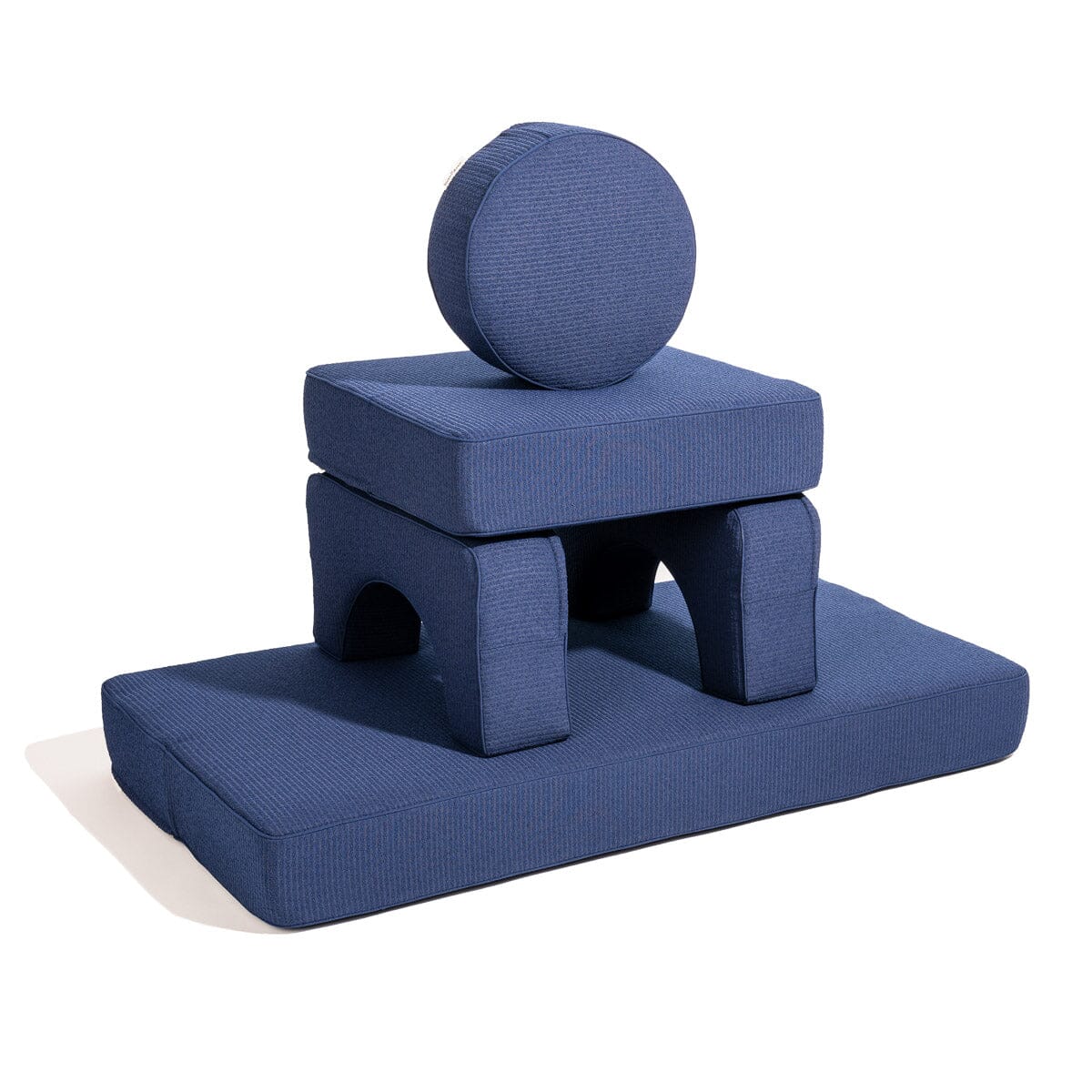 The Modular Pillow Stack - Corduroy Navy Modular Pillow Stack Business & Pleasure Co 