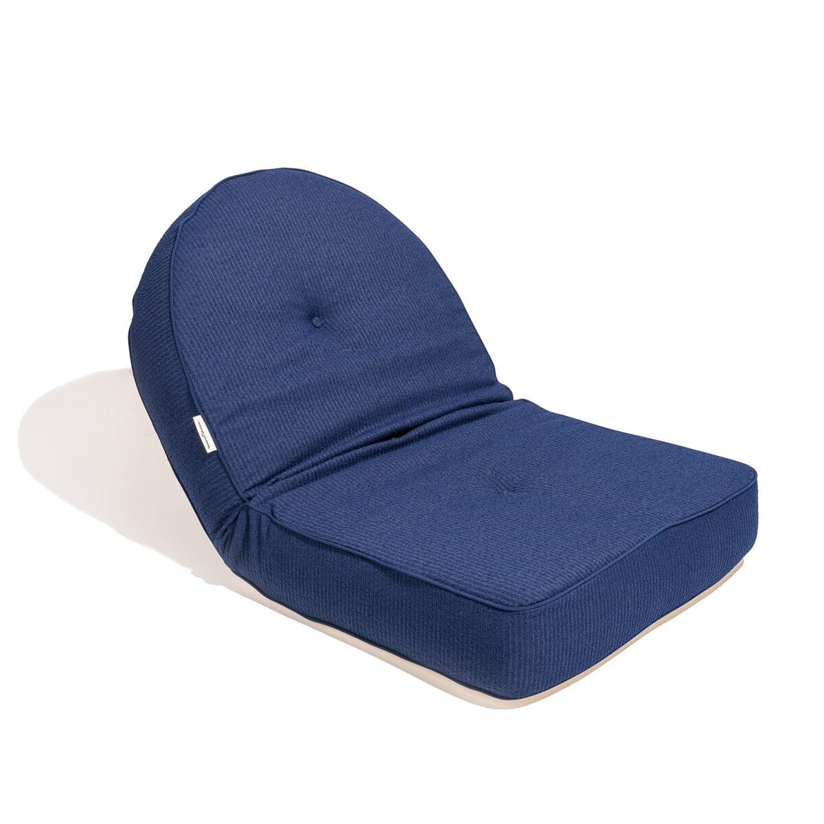 The Reclining Pillow Lounger - Corduroy Navy Reclining Lounger Business & Pleasure Co 