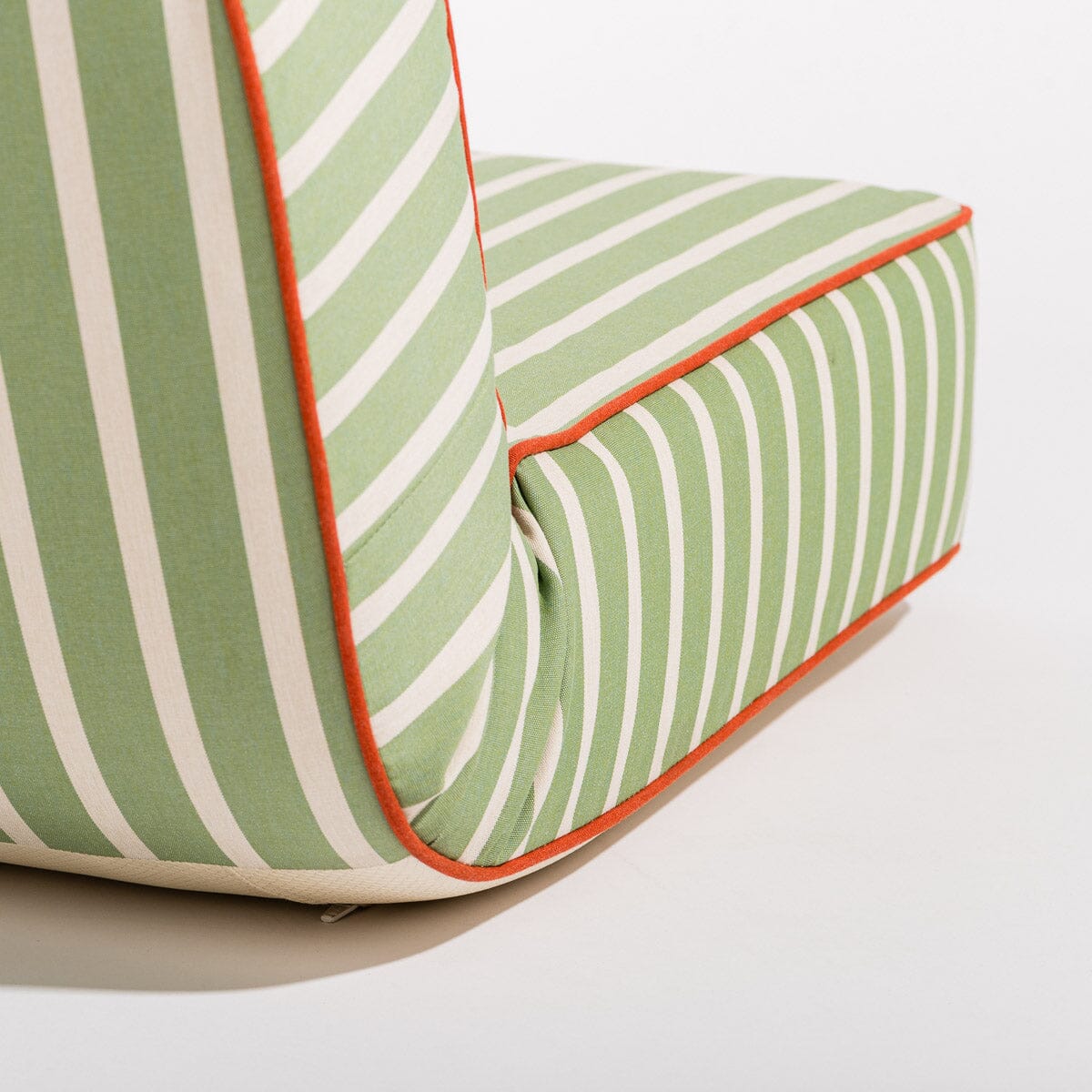 The Reclining Pillow Lounger - Elsa Stripe Reclining Lounger Business & Pleasure Co 