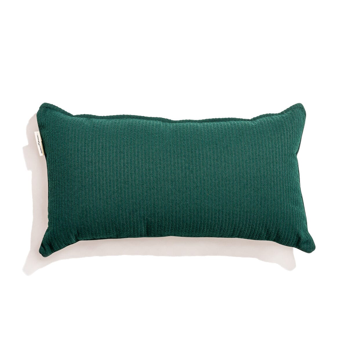 The Rectangle Throw Pillow - Corduroy Green Rectangle Throw Pillow Business & Pleasure Co 