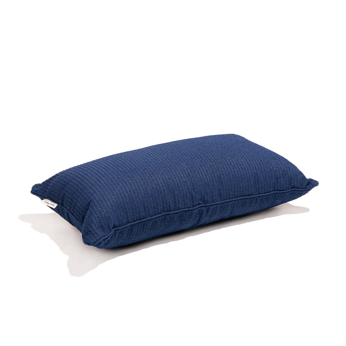 The Rectangle Throw Pillow - Corduroy Navy Rectangle Throw Pillow Business & Pleasure Co 