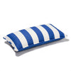 Swatch for The Rectangle Throw Pillow - Crew Mediterranean Blue Stripe