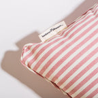 The Rectangle Throw Pillow - Lauren's Pink Stripe Rectangle Throw Pillow Business & Pleasure Co 