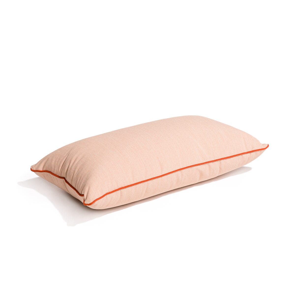 The Rectangle Throw Pillow - Rivie Pink Rectangle Throw Pillow Business & Pleasure Co. 