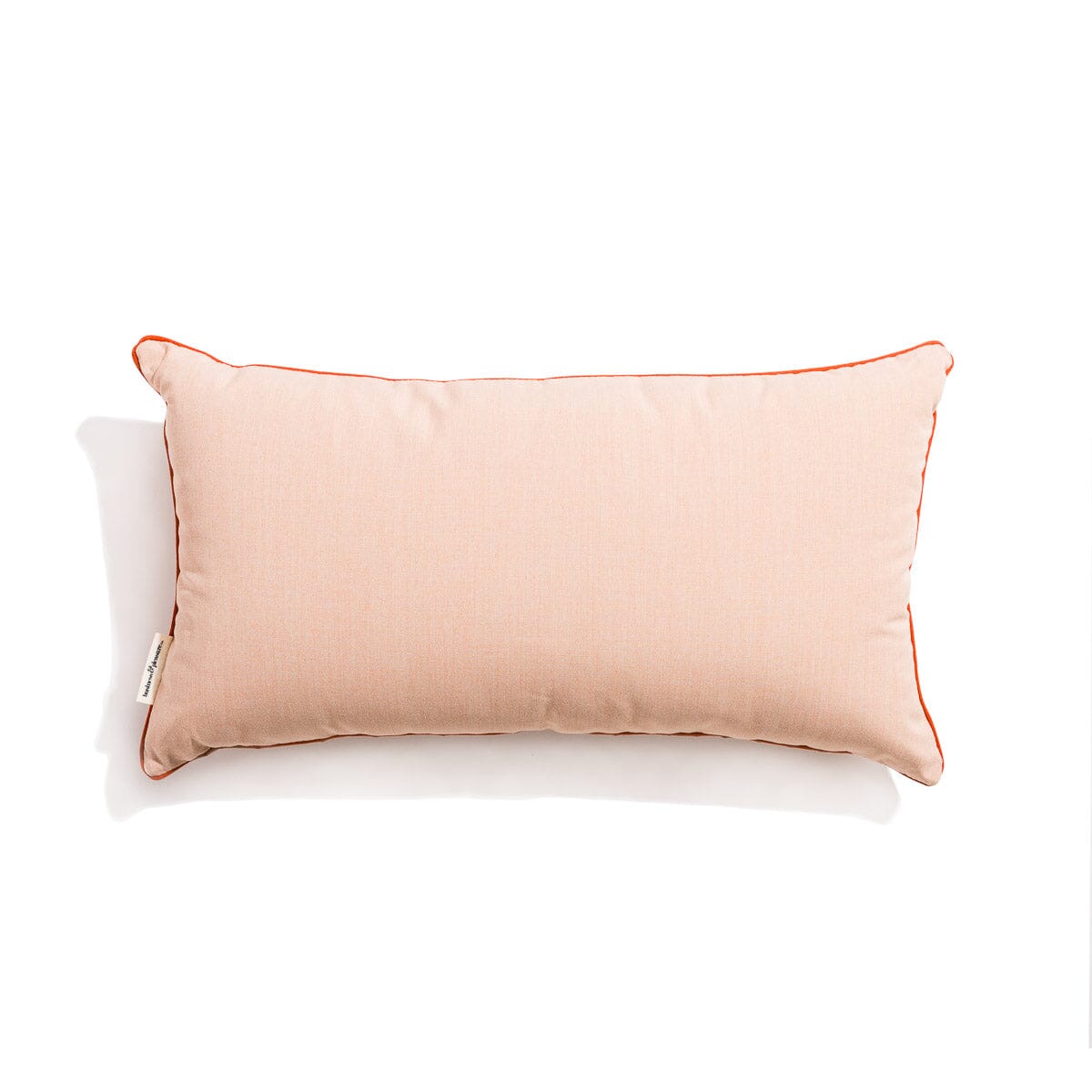 The Rectangle Throw Pillow - Rivie Pink Rectangle Throw Pillow Business & Pleasure Co. 