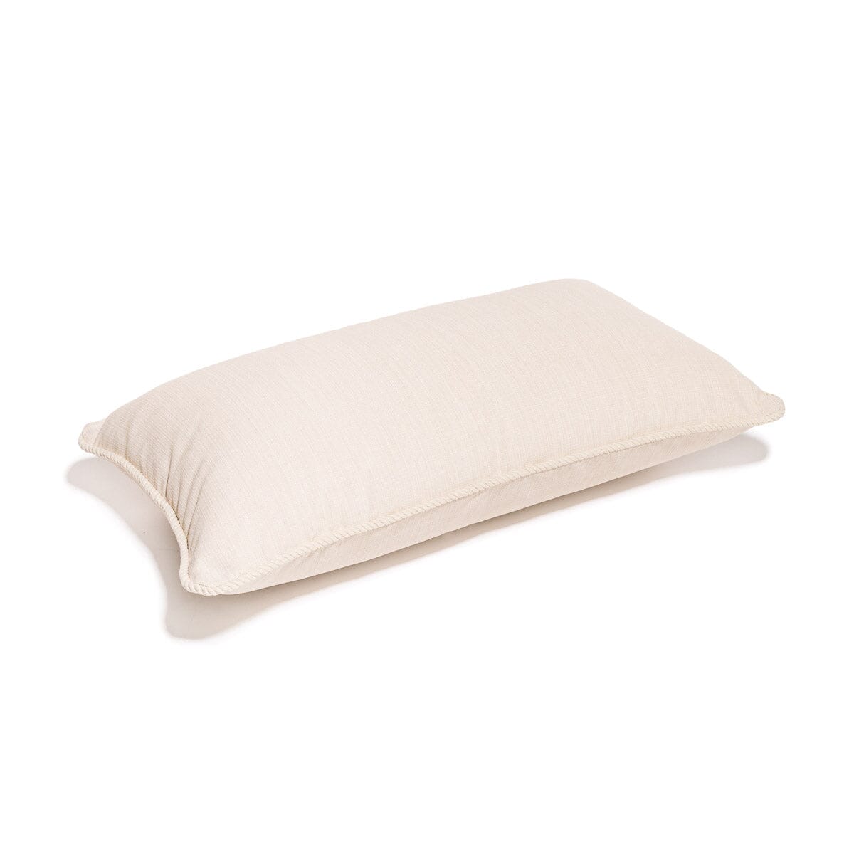 The Rectangle Throw Pillow - Sandstone Rectangle Throw Pillow Business & Pleasure Co. 