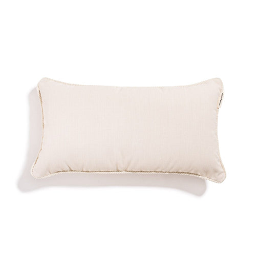 The Rectangle Throw Pillow - Sandstone Rectangle Throw Pillow Business & Pleasure Co. 