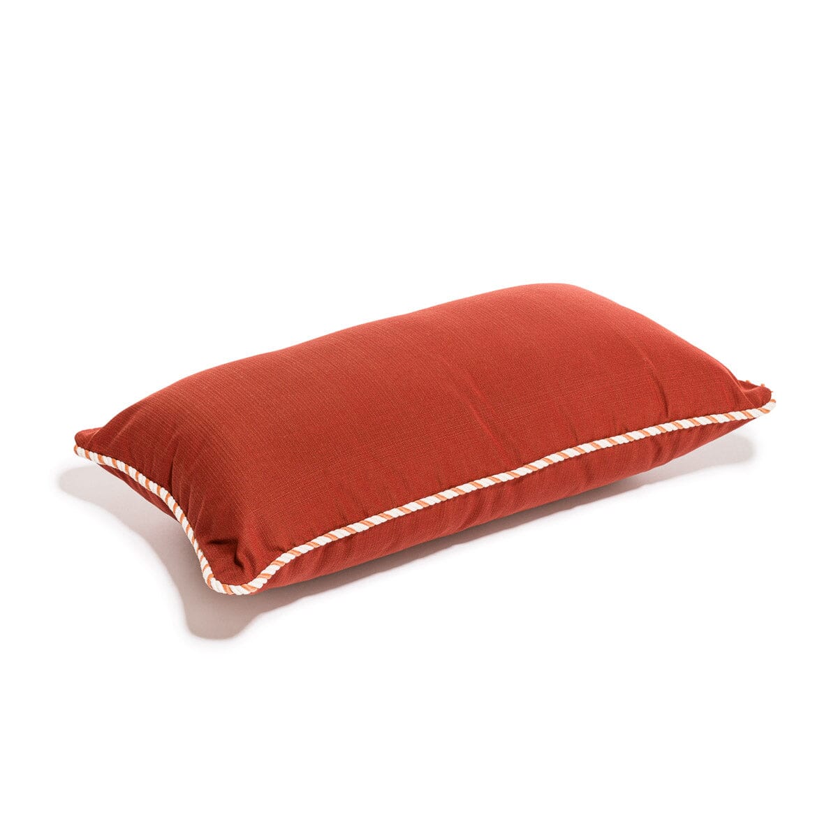 Product image of The Rectangle Throw Pillow - Terracotta Red Rectangle Throw Pillow Business & Pleasure Co. 