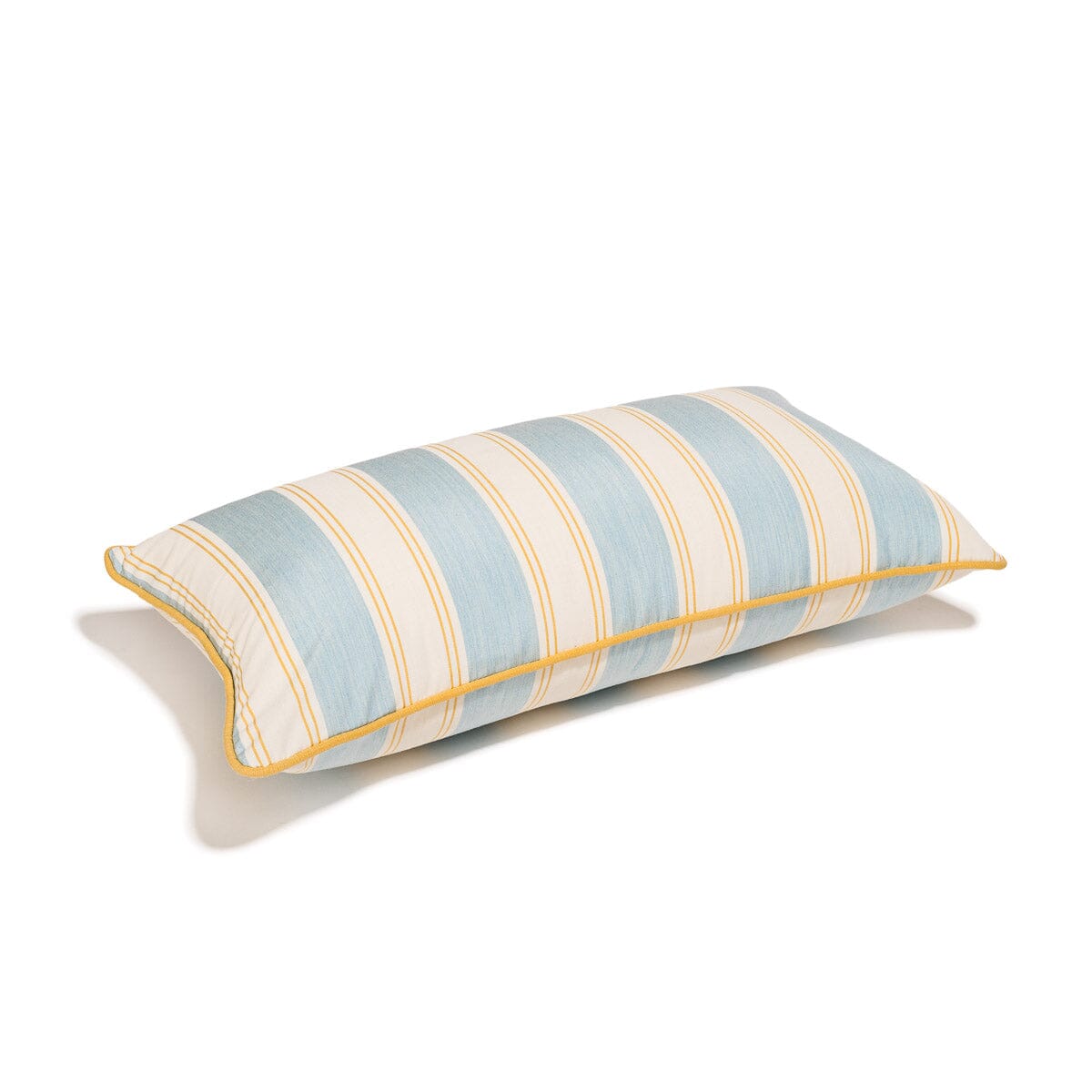 Product image of The Rectangle Throw Pillow - Tuuli Stripe Blue Rectangle Throw Pillow Business & Pleasure Co. 