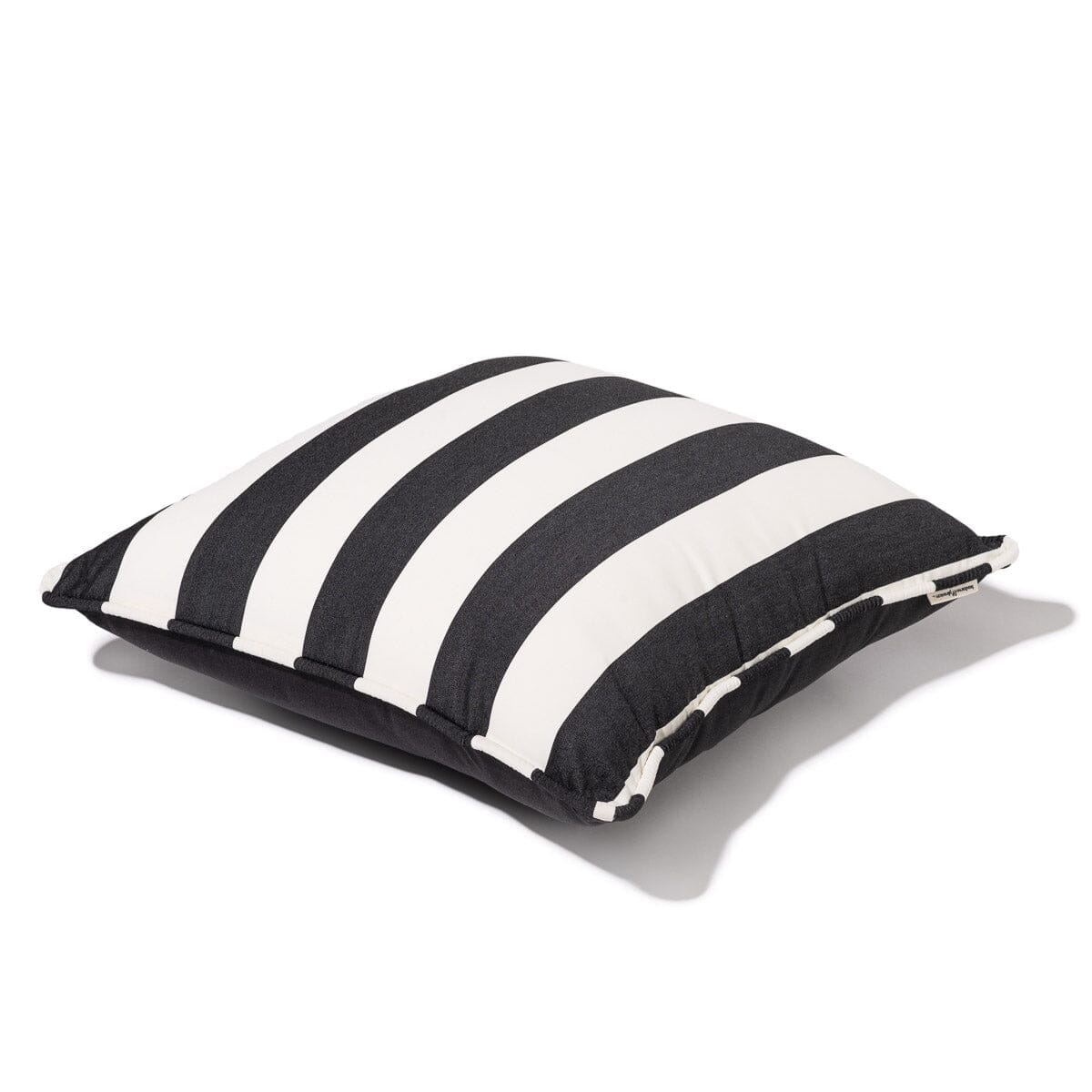 Euro Throw Pillow Business & Pleasure Co. Crew Vintage Black Stripe 