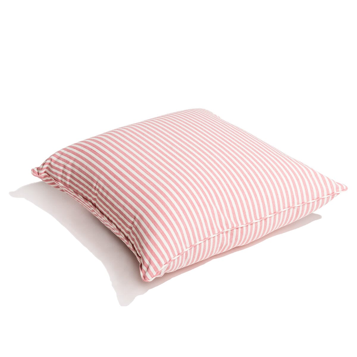 The Euro Throw Pillow - Lauren's Pink Stripe Euro Throw Pillow Business & Pleasure Co 