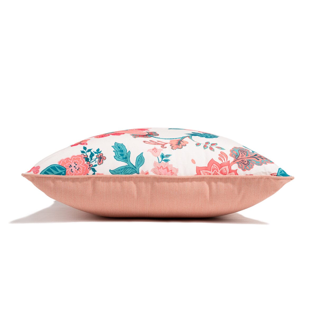 The Euro Throw Pillow - Paisley Bay Palm Pink Euro Throw Pillow Business & Pleasure Co. 