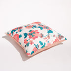 The Euro Throw Pillow - Paisley Bay Palm Pink Euro Throw Pillow Business & Pleasure Co. 