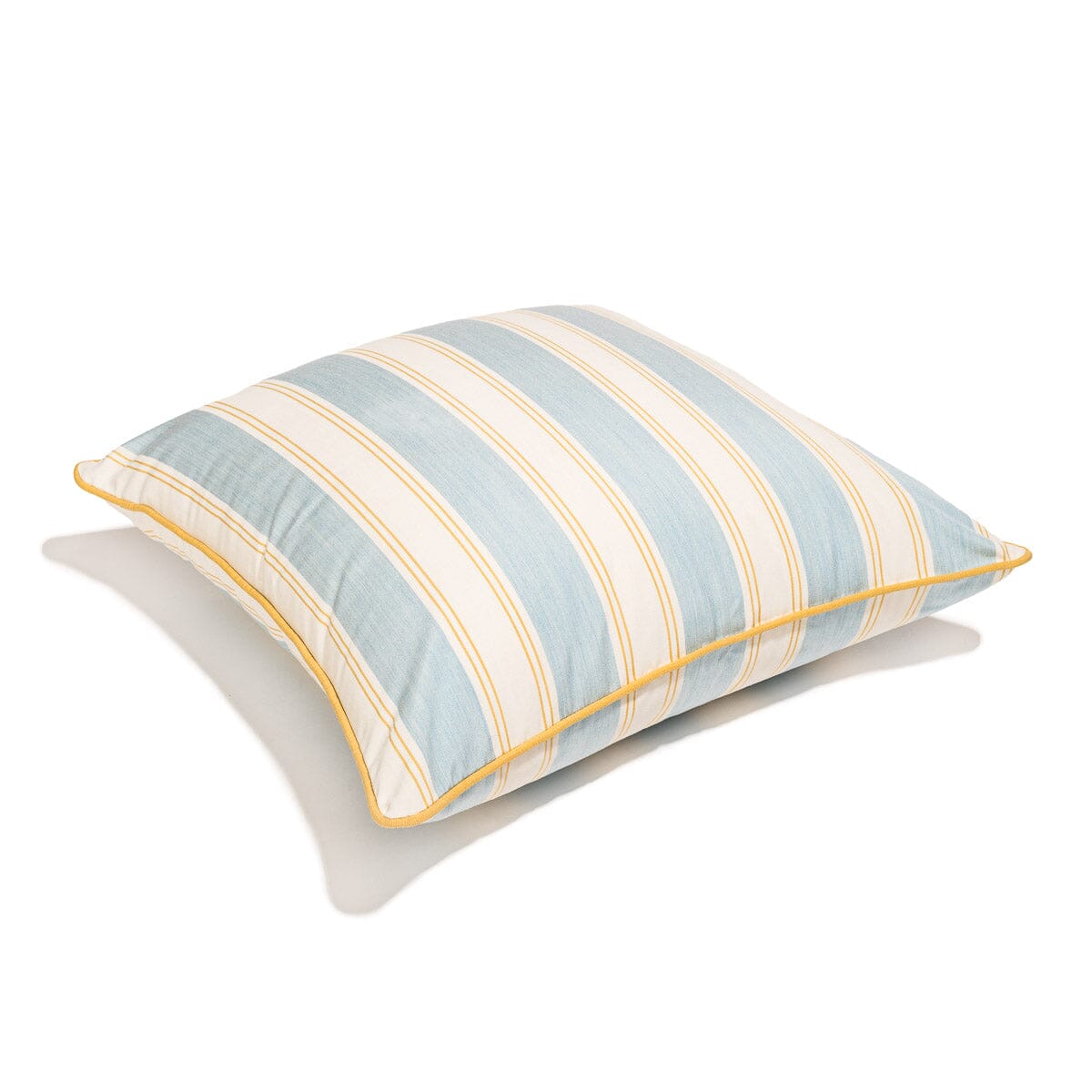 Product image of The Euro Throw Pillow - Tuuli Stripe Blue Euro Throw Pillow Business & Pleasure Co. 