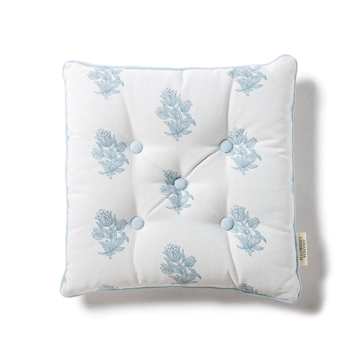 The Small Square Throw Pillow x Amanda Lindroth Small Square Throw B&P Co. x Amanda Lindroth 